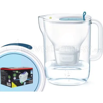 Filtrační konvice Brita Style modrá 2,4l + 4 filtry Logic