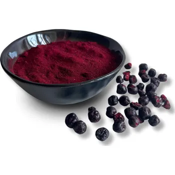 Sušené ovoce ARONIE LYOFILIZOVANÁ (MRAZEM SUŠENÁ) - PRÁŠEK Hmotnost balení: 25 g