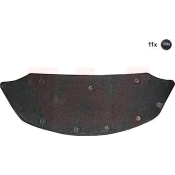 Motorový prostor Izolace motorového prostoru VAN WEZEL 3054460