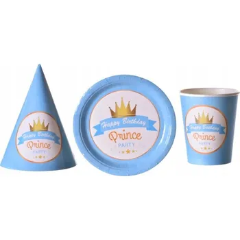 Obraz Narozeninová papírová sada pro chlapce - motiv Prince
