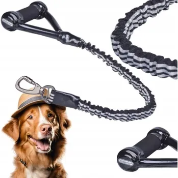 Vodítko pro psa Vodítko treningové vodítko Dogness lanko 0,63 m