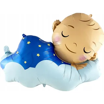 Balónek Fóliový balónek Baby Boy 67×91 cm – Dekorace na Baby Shower / Oslavu narození chlapečka