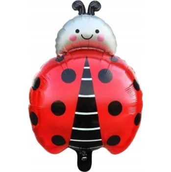 Balónek Velký fóliový balónek Beruška 47x70 cm narozeniny dítěte oslava