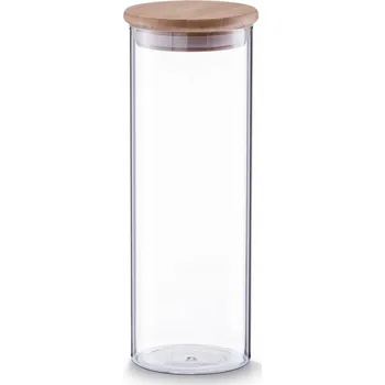 Dóza na potraviny Kuchyňská dóza Zeller skleněná s víkem 1600 ml