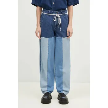 Džíny adidas Originals x Ksenia Schneider, 32, modrá, 55X