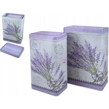 Obraz Sada 2 kovových dóz