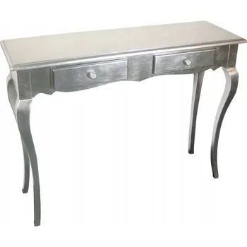 Komoda Toaletní Stolek Euro-Home stříbrný, lesk 105 x 80 x 35 cm