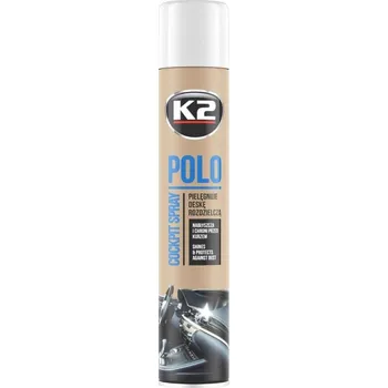 Čistič plastových dílů K2 POLO COCKPIT SPRAY pro péči o palubní desku FRESH (Svěží)