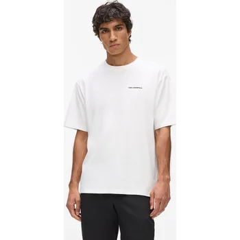 Pánské oblečení TRIČKO KARL LAGERFELD RSG BACK PRINT T-SHIRT WHITE