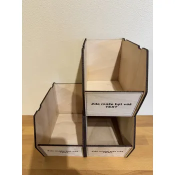 Úložný box N-Laser | Box na šrouby|matky|podložky - Vlastní text Ne (bez gravírování)