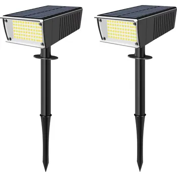 Venkovní osvětlení Bezdoteku LEDsolar 72 venkovní světlo do země 2 ks, 72 LED, bezdrátové, iPRO, 2W, studená barva