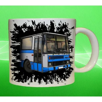 Moon River hrnek s autobusem KAROSA C 734 černý 150 ml