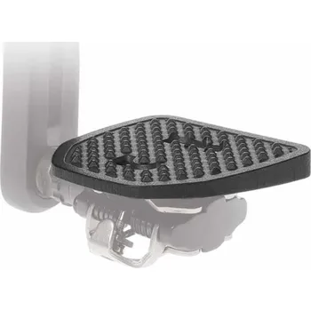Pedál na kolo PEDAL PLATE Pedal Plate | SPDX | Adaptér pro bezklipsové pedály Shimano SPD a Look X-Track ČERNÁ