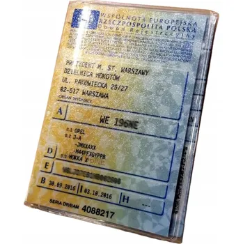 Obal na doklad Obal na technický průkaz biurfol 1 ks