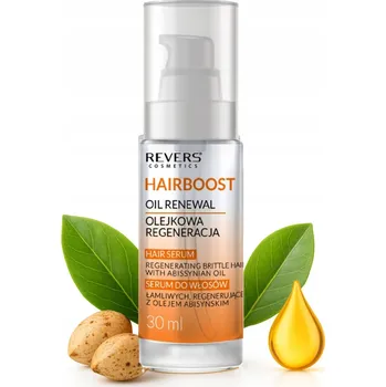 Vlasová regenerace REVERS Cosmetics Sérum na vlasy HAIRBOOST s habešským olejem