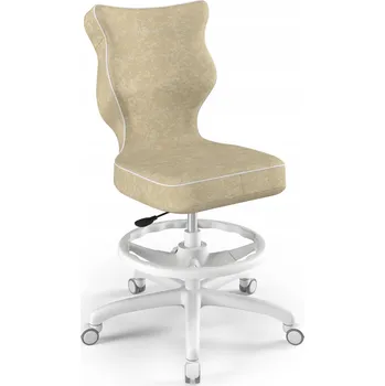 ENTELO Otočná židle PRO DĚTI s podnožkou Petit béžová Visto vel. 5