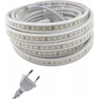 Žárovka 5630 LED pásek sada 120 LED/m 9m studená bílá 230V IP67