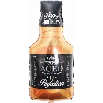 Balónek Velký fóliový balónek whisky 87 cm - narozeniny