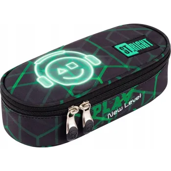 Penál Školní penál pouzdro ST.RIGHT hra, PLAY NEW LEVEL PC1