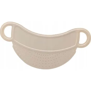 Hrnec Sítko hrnec | Plastové hrnec 32x12cm, béžové