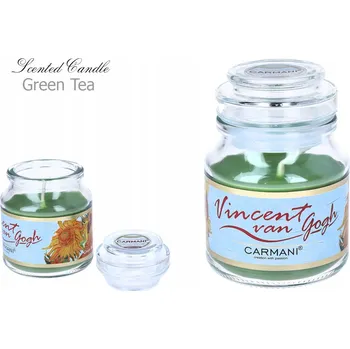 Svíčka Vonná svíčka, American malá - V. van Gogh, Zelený čaj (CARMANI)