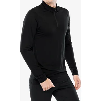 Pánská mikina Funkční mikina Smartwool Classic All-Season Merino BL 1/4 Zip Boxed - black