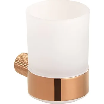 Bemeta Design GLACERA: Držák kartáčků, měděná zlatá lesk - 175110010