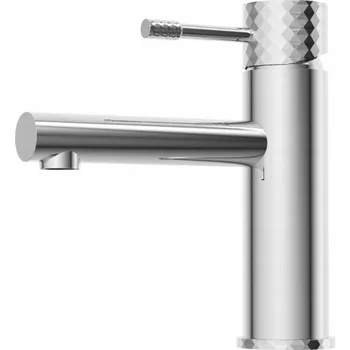 Vodovodní baterie Stojánková umyvadlová baterie Gamma stříbrná