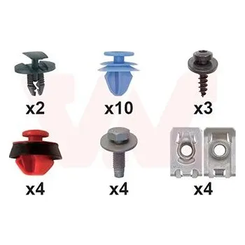 Montážní sada, blatník VAN WEZEL 3729796