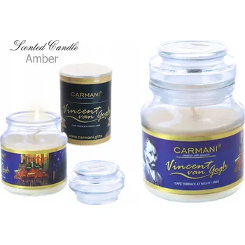 Svíčka Vonná svíčka, american malá - V. van Gogh, Kavárenská terasa v noci, Amb