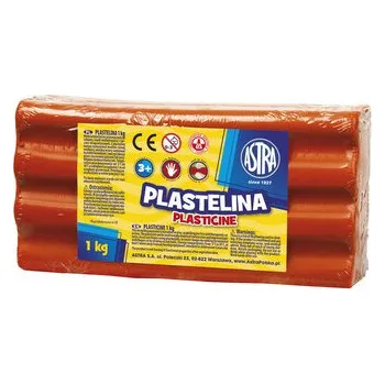 Plastelina czerwona 1 kg 303111006, Astra