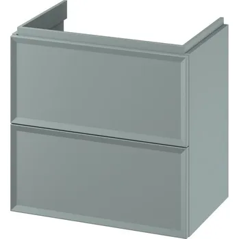 Koupelnový nábytek Cersanit S1021-009-Závěs. kou. skříňka pod umyvadlo MILLE SLIM 60x38 cm mintová