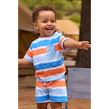 Dětské bavlněné šortky Mayoral 1224.3H.Baby.PPY2 modrá 50X, vel. 86