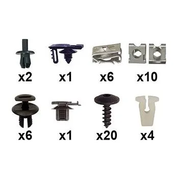 Nárazník Montážní sada, nárazník VAN WEZEL 4929794