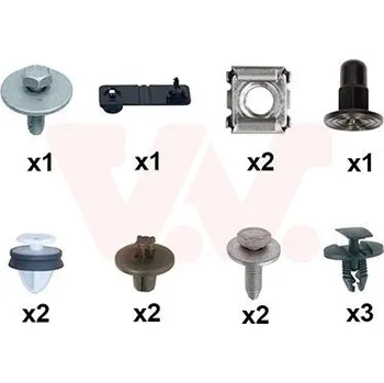 Montážní sada, blatník VAN WEZEL 0963796