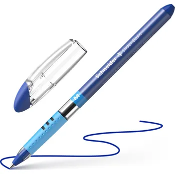 SCHNEIDER Kuličkové pero Schneider Slider Basic M - modrá náplň 609418
