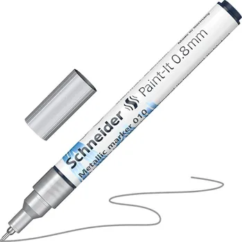 SCHNEIDER Marker Schneider Paint-It 010 Metallic, hrot 0,8 mm - stříbrný 609580