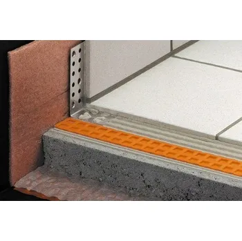 Stavební profil BARA-ESOT Sokl profil H=60mm, Ušlechtilá ocel V2A, délka: 2,5m