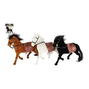 Kůň fliška se sedlem 22cm v sáčku - 1 kus