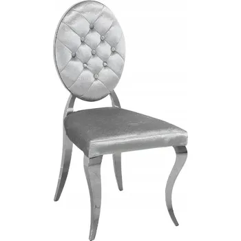 Křeslo Židle Euro-Home látka šedá 1 ks