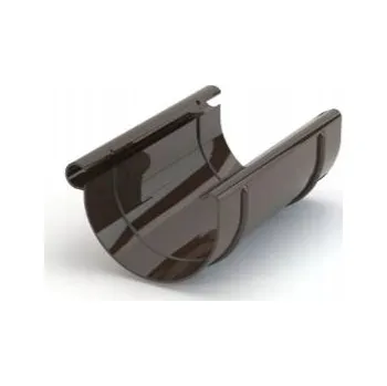 okap Spojka okapového žlabu Gamrat 125 mm hnědá