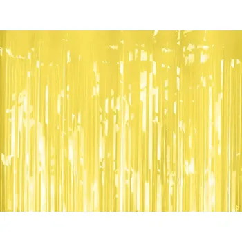 Prostěradlo Kurtyna PartyDeco CRT3P-084J 100 x 200 cm žlutá