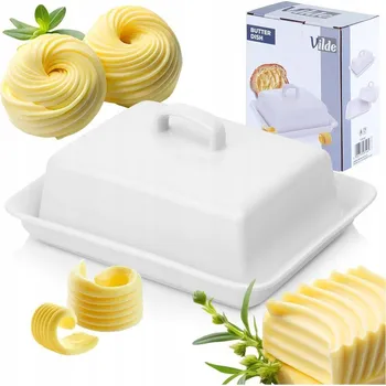 Máslenka Máslenka Vilde keramická bílá