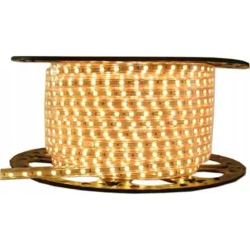 LED páska LED pásek 5050, 60 LED/m, 1 m, teplá bílá, 230 V, IP67