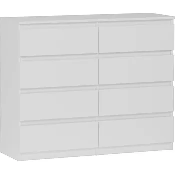 Ložnice Komoda Framire 120 x 40 x 98 cm, bílá matná