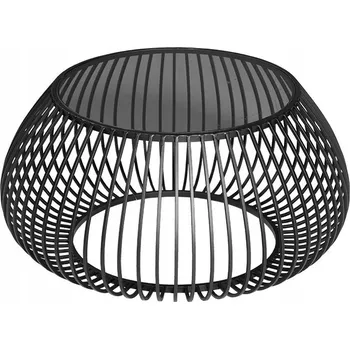 Konferenční stolek Konferenční stolek Euro-Home kulatý 75 x 75 x 36,5 cm černý