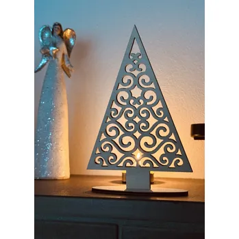 Vánoční dekorace N-Laser | Skládací vánoční stromeček TYP11