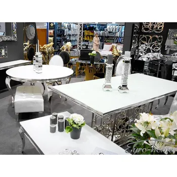 Svícen Zrcadlový svícen s křišťály 12x12x45 TMZ146