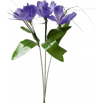 umělá květina Umělý kosatec 34 cm – realistická květina pro dekoraci interiérů a kytic