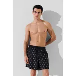PLAVKY KARL LAGERFELD IKON DOT AOP MED BOARDSHORT AOP KARL DOT BLACK